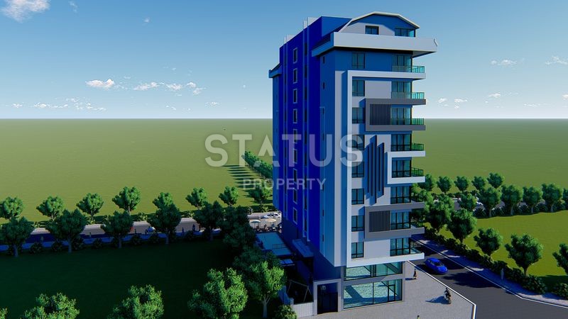 Апартаменты 1+1 и 2+1 в комплексе на стадии котлована в Махмутларе. фото 2